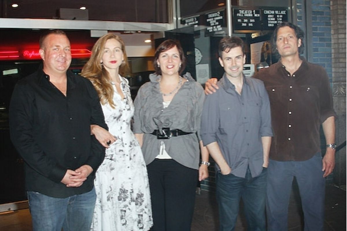 Producer Brian Benson, producer Xandra Castleton, Sheila Ennis, Matt McGrath, David Ilku and director David Munro
 at 