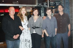 Producer Brian Benson, producer Xandra Castleton, Sheila Ennis, Matt McGrath, David I Photo