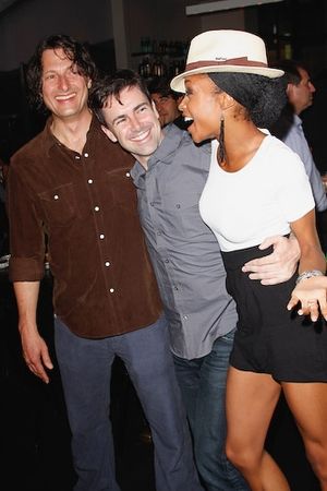 David Munro, Matt McGrath, and Yaya DaCosta 
 Photo