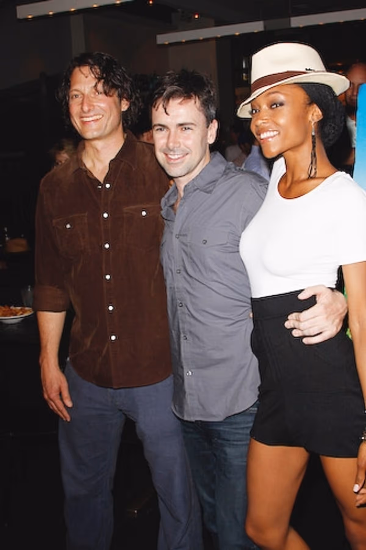 David Munro, Matt McGrath, and Yaya DaCosta at 'Full Grown Men' Premiere Party