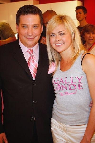 Robert Cleary and Laura Bell Bundy
 Photo