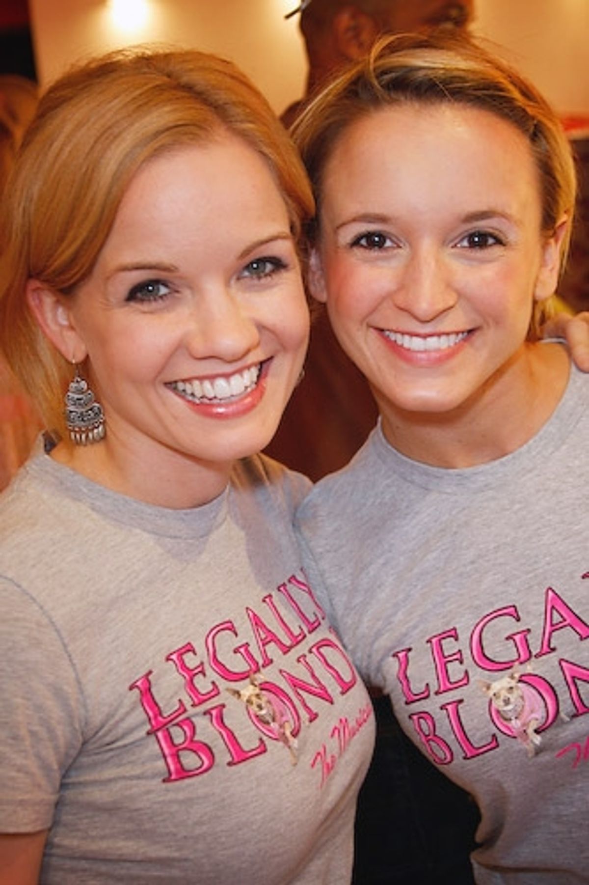 Becky Gulsvig and Emily Padgett
 at 