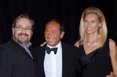 Phil Ramone,Paul Anka and Anna Yeager Photo