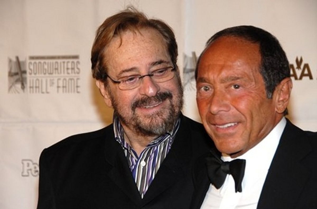 Phil Ramone and Paul Anka at 2008 Songwriters Hall of Fame Awards