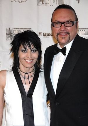 Joan Jett and Desmond Child
 Photo