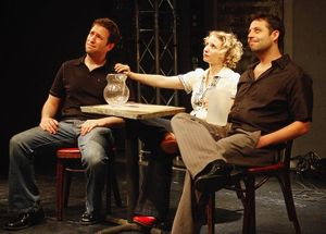 David Rossmer, Sarah Saltzberg, and Steve Rosen wax nostalgic about the last 2 years of 'Don't Quit Your Night Job'
@ BroadwayWorld David Rossmer, Sarah Saltzberg, and Steve Rosen wax nostalgic about the last 2 years Photo