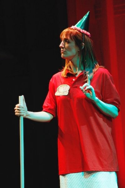 Julia Murney offers up some 'Defying Gravity'
 Photo