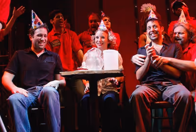David Rossmer, Sarah Saltzberg, and Steve Rosen
 Photo