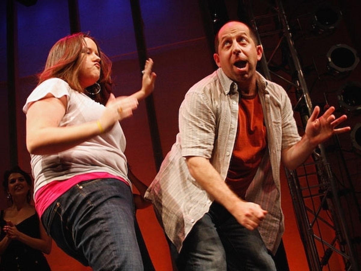 Tara Copeland and Jason Kravits at 