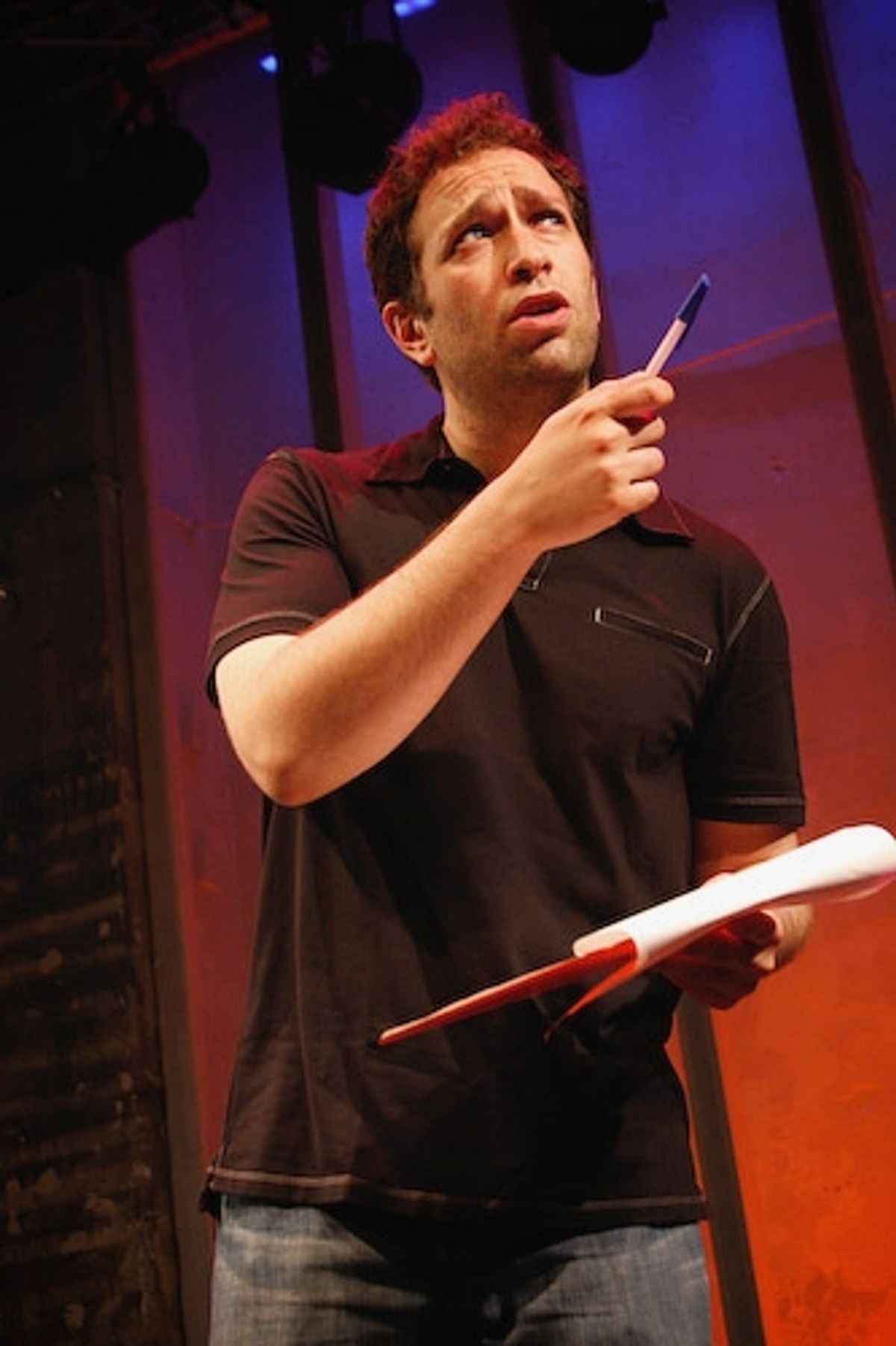 David Rossmer sets up Musical Mad Libs at Don't Quit Your Night Job Celebrates 2nd Anniversary