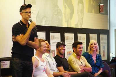 Jerry Mitchell and the cast
 Photo
