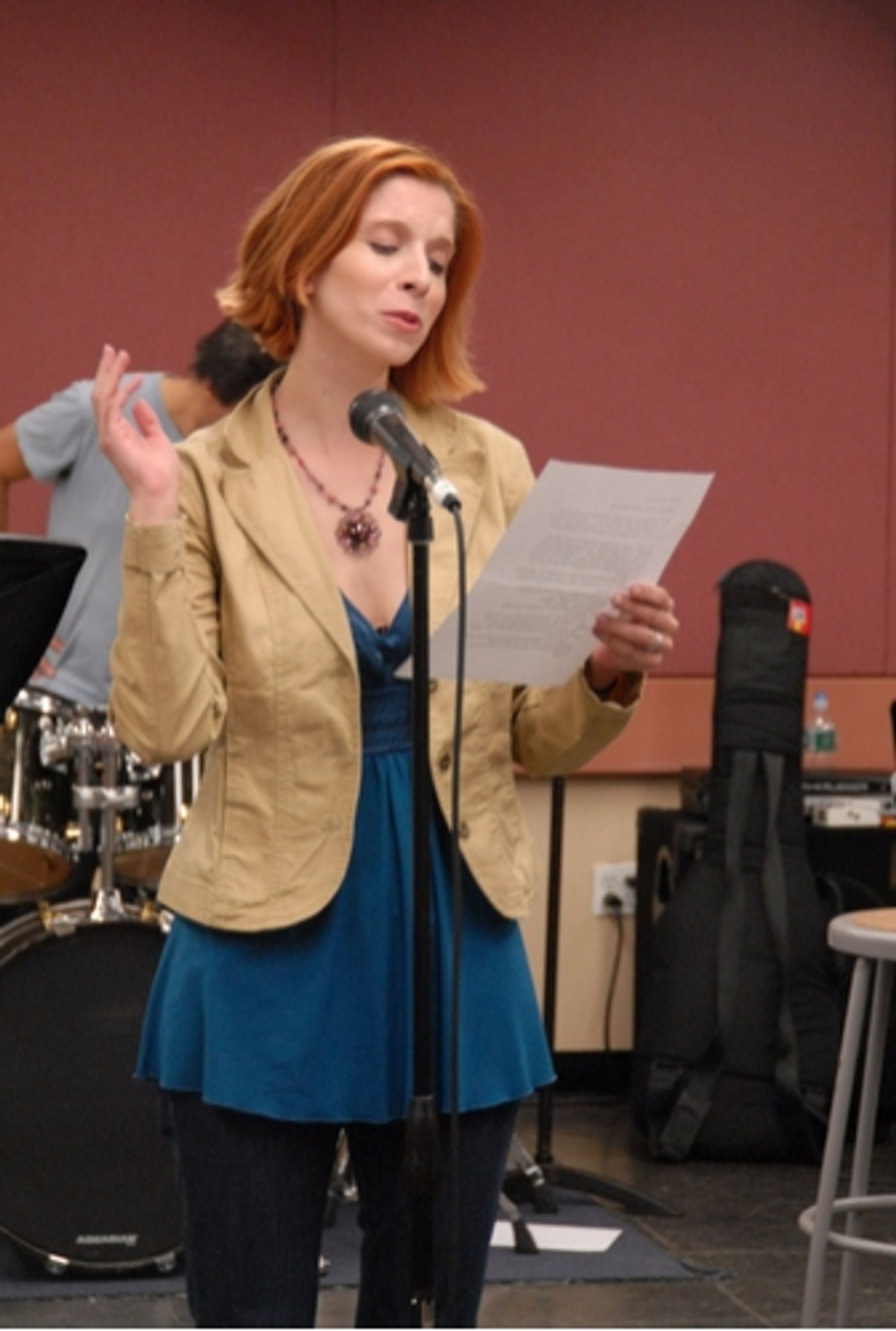 Photo Coverage: Radio Broadway Rehearsal  Image