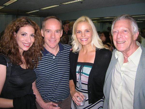 Angela DeCicco, Michael Winther, Bryn Dowing, and Director Michael Montel Photo