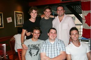 Top Row: Benton Whitley, Frank DiLella and Jimmy Smagula, Bottom Row: Nicholas Galbra Photo