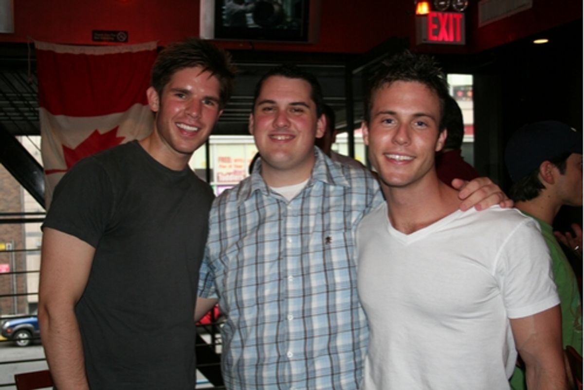 Frank DiLella, Steve Lyon and Brian Gillespie
 at 