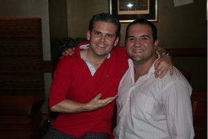 Robert Creighton and Jimmy Smagula
 Photo