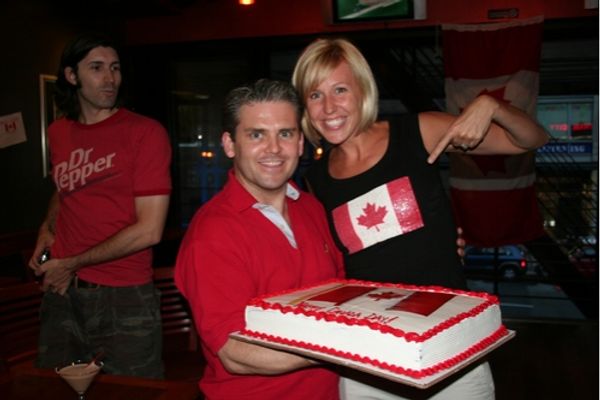 Robert Creighton and Krista Saab
 Photo