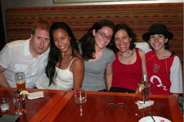 Brian Noonan,Mayumi Miguel, Charly Hodges, Jane Hodges and Henry Hodges
 Photo