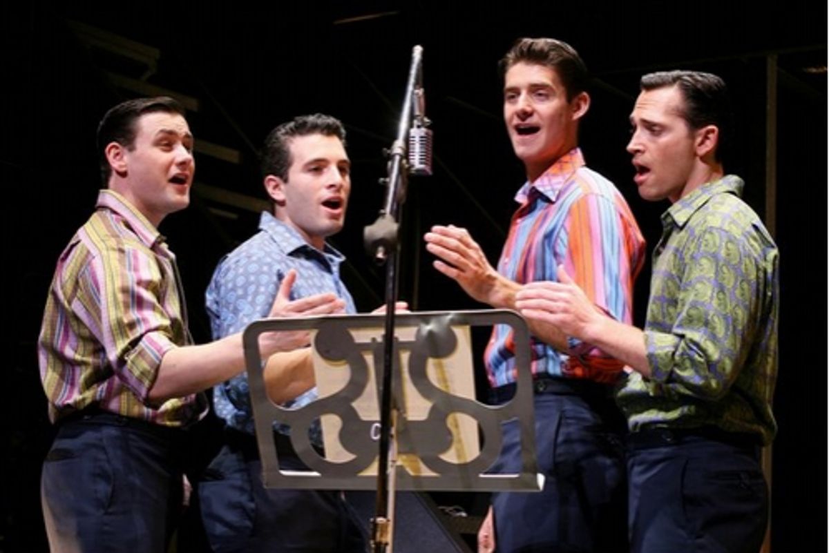 Michael Ingersoll, Jarrod Spector, Drew Gehling, and Bryan McElroy at 