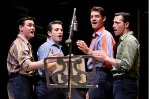 Michael Ingersoll, Jarrod Spector, Drew Gehling, and Bryan McElroy Photo