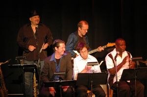 The Men of The Radio Broadway Singers-James Sasser, Matty D. Stuart, Dwayne Clark and Photo