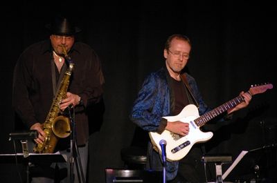 David Richards and George Naha brought down the house with the bands version of Rebel Photo