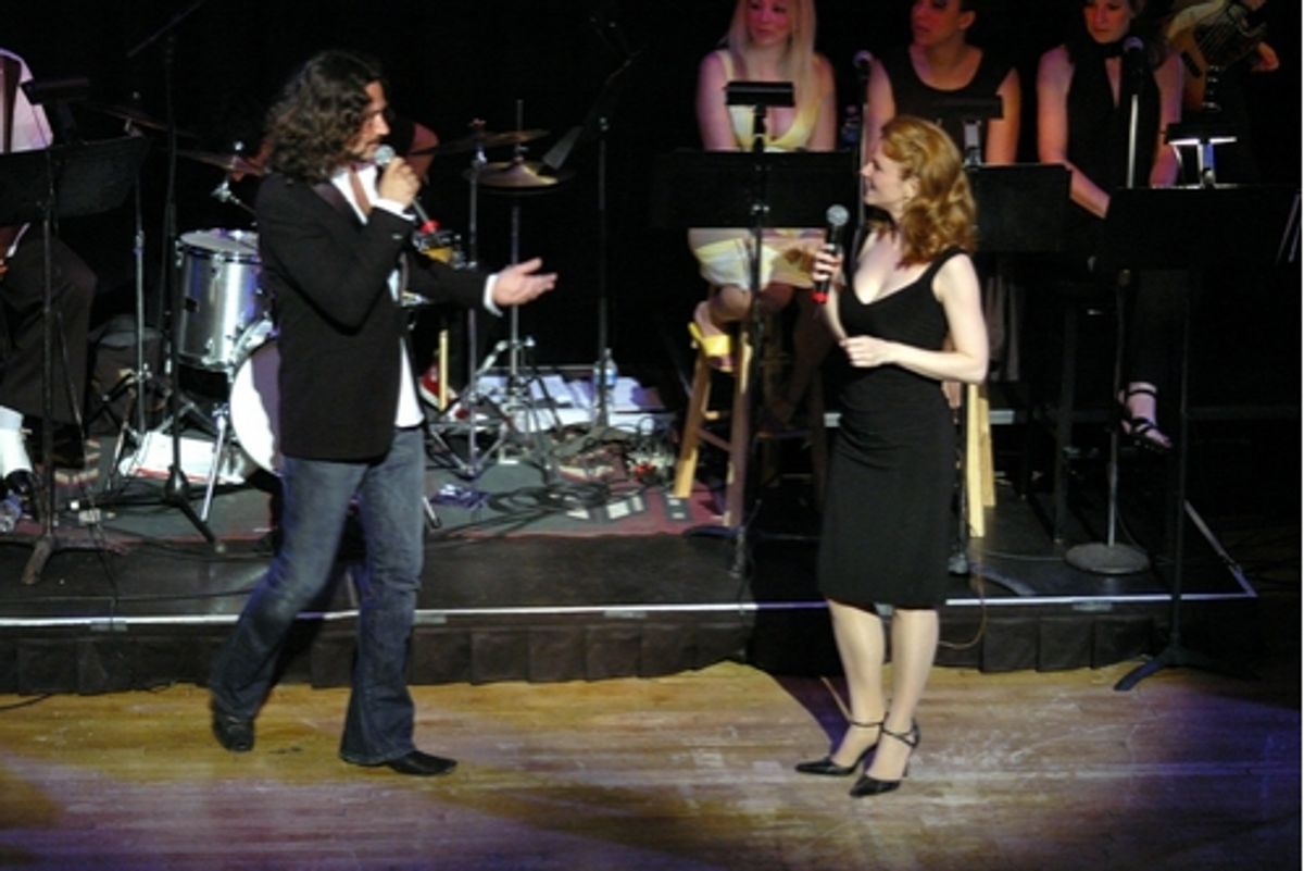 Constantine Maroulis and Jennifer Hope Wills-Devoted to You at Radio Broadway Takes Us Back To 1958