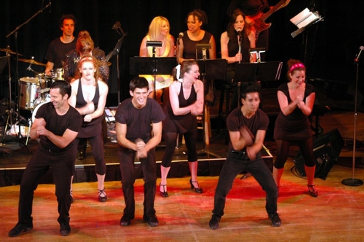 The Radio Broadway Dancers-Elizabeth Daniels, Daniel Gutierrez, Bryan Jarrett, Patrick O,Neill, Melanie Waldron, Tracey Zimmerman at 