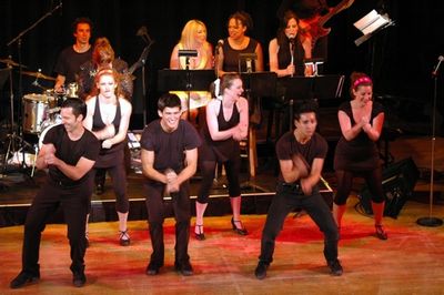 The Radio Broadway Dancers-Elizabeth Daniels, Daniel Gutierrez, Bryan Jarrett, Patric Photo