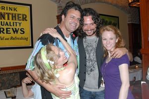 Nancy Anderson, Raymond Jaramillo McLeod,Constantine Maroulis and Jennifer Hope Wills Photo