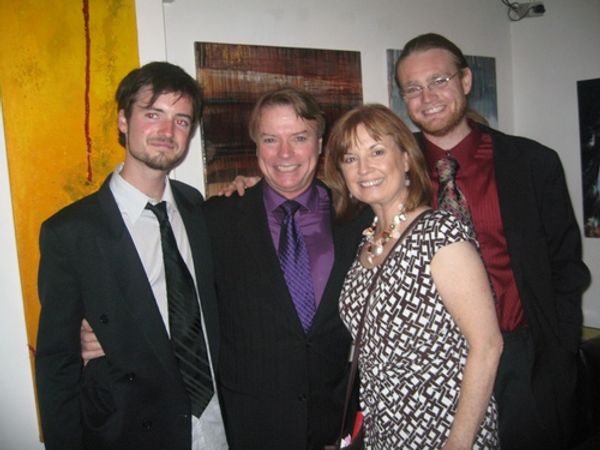 BranDon Johnson,Jay Johnson, Sandi Johnson and Taylor Johnson Photo