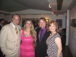 Stewart F. Lane, Bonnie Comley,Jay Johnson and Sandi Johnson Photo