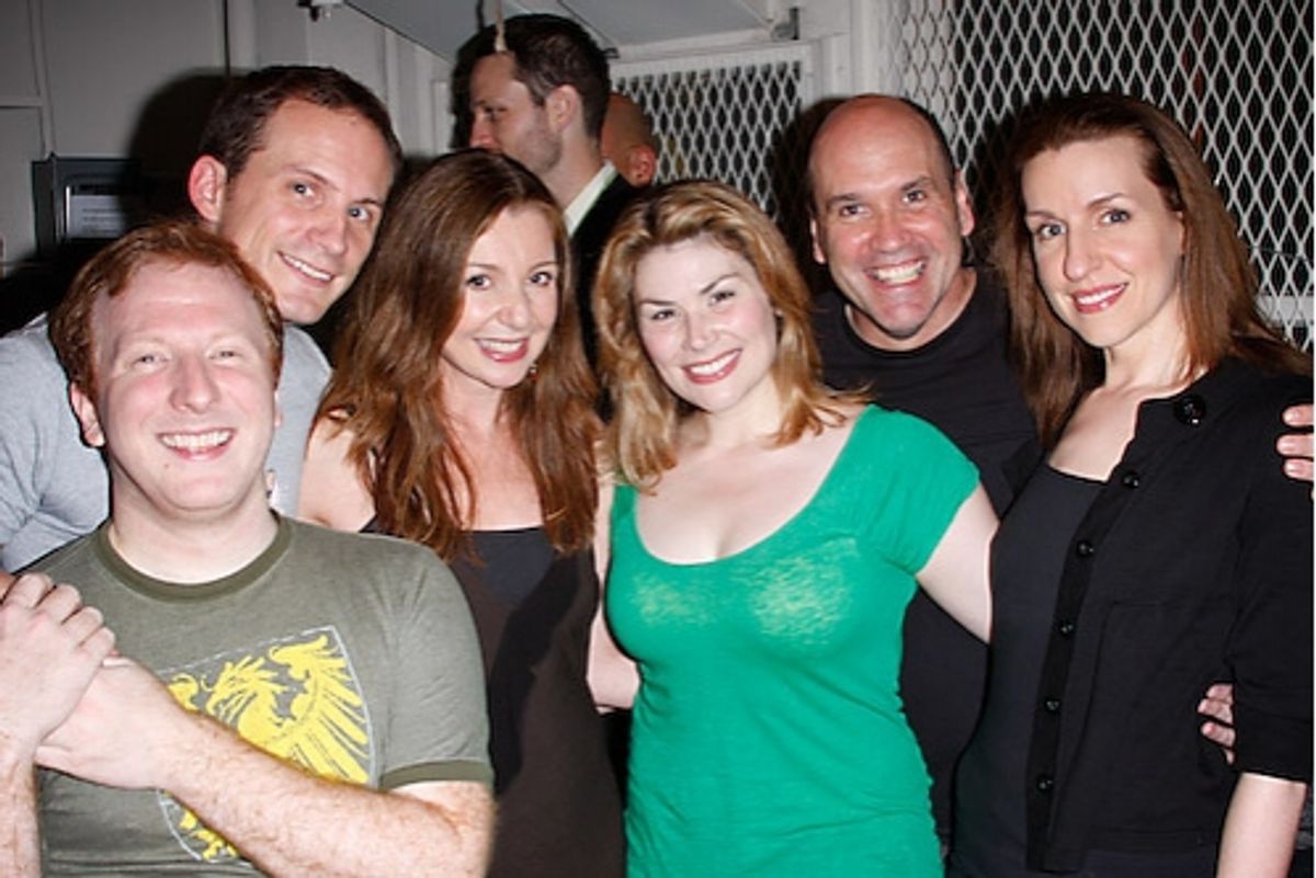 Hunter Bell, Jeff Bowen,Donna Murphy, Heidi Blickenstaff, at 