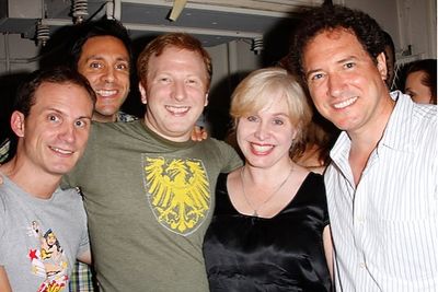 Jeff Bowen,Michael Berresse, Hunter Bell,Nancy Opel and Photo