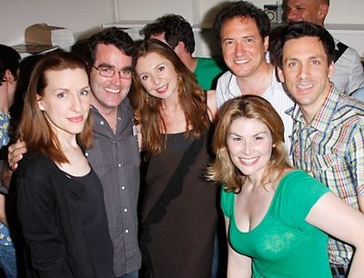Susan Blackwell, Brian D'Arcy James,Donna Murphy, Kevin McCollum,  Photo