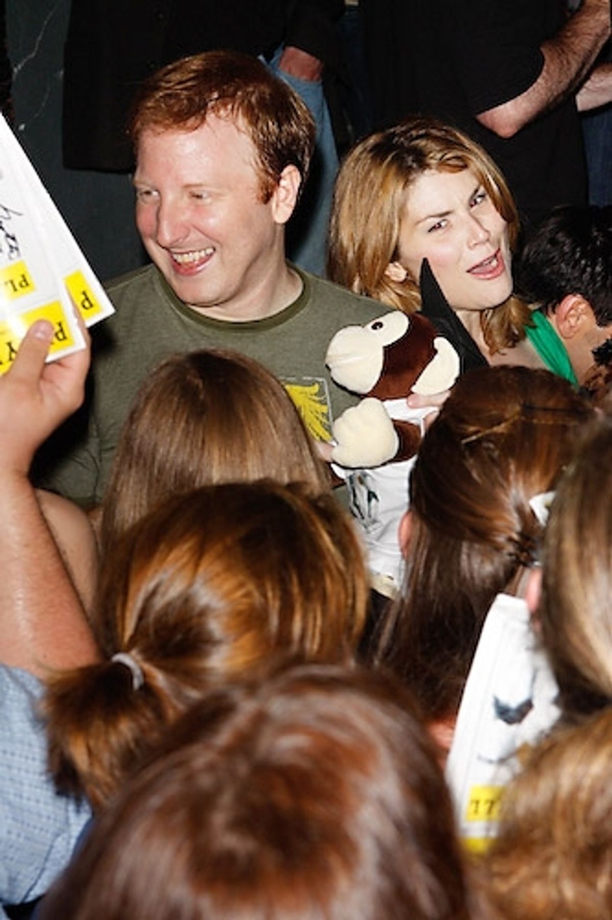 Hunter Bell and Heidi Blickenstaff
 at 