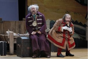 Peter Michael Goetz (Anton Antonovich) and Lee Mark Nelson (Dobchinsky) @ BroadwayWorld Peter Michael Goetz (Anton Antonovich) and Lee Mark Nelson (Dobchinsky) Photo