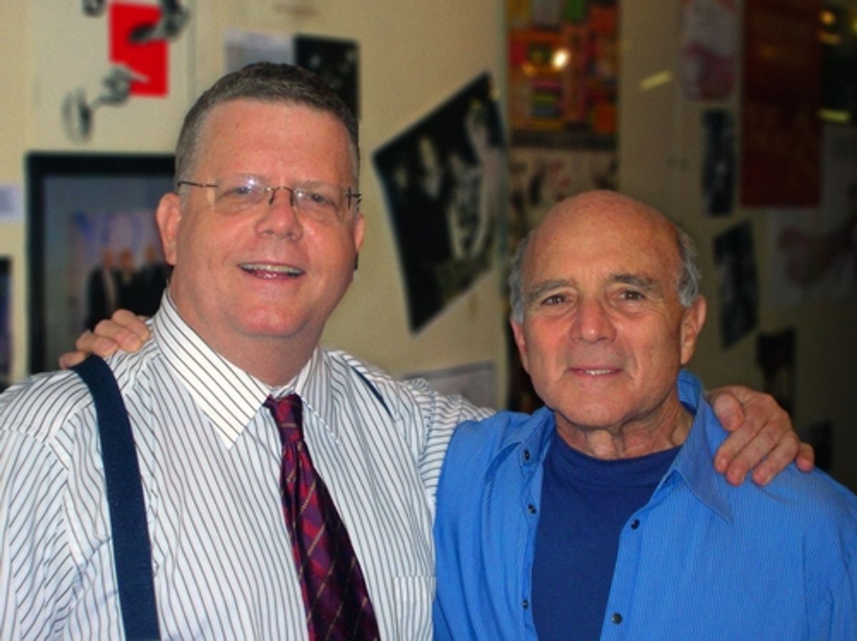 Larry Grossman with York Artistic Director James Morgan  at 