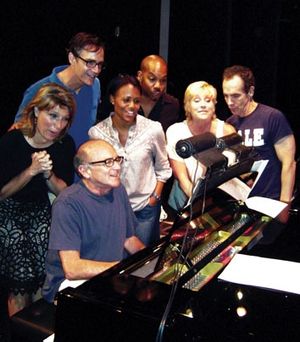 Liz Larsen, Howard McGillin, Nikki Renee Daniels, Darius de Haas, Lorna Luft and Jaso Photo