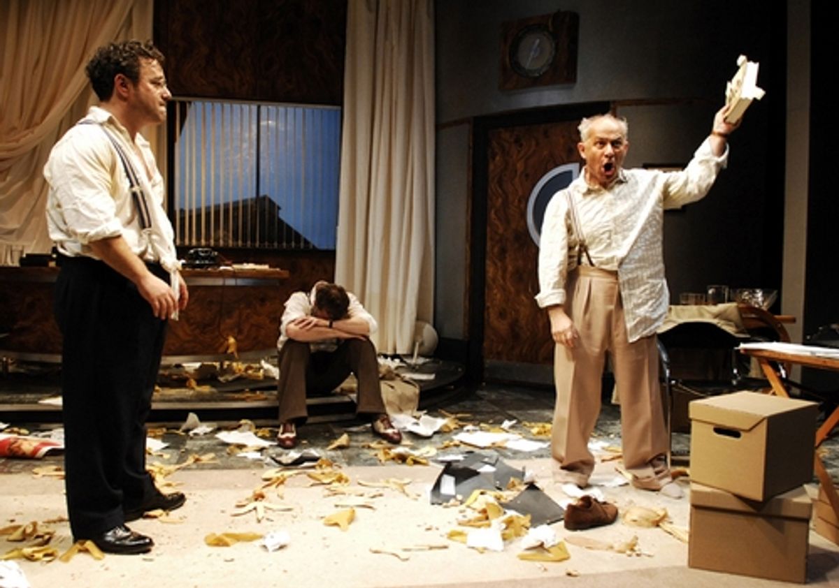 Andy Nyman, Steven Pacey and Nicholas Woodeson at 