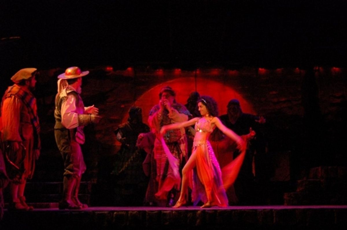 Richard Ruiz, David Mc Donald, Erick Devine, Nandita Shenoy in the Moorish Dance  at 