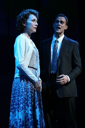 Randy Graff and Cheyenne Jackson Photo