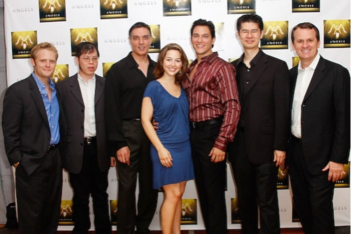 Frank Monteleone, Ken Lai, Robert Cuccioli,Jessica GrovÃ©, Nicholas Rodriguez, at 