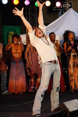 Jonathan Groff and Tribe
 Photo