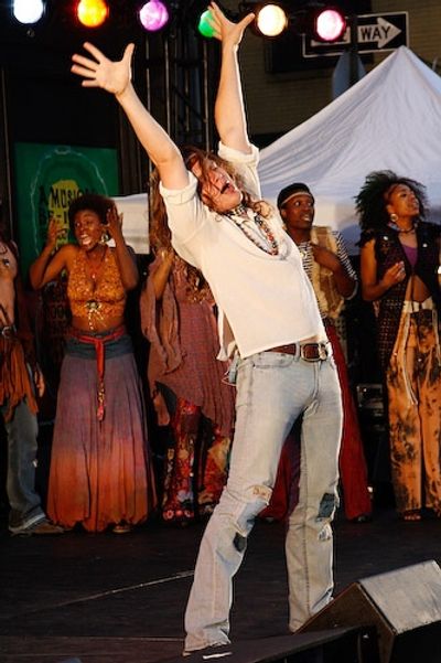 Jonathan Groff and Tribe
 Photo
