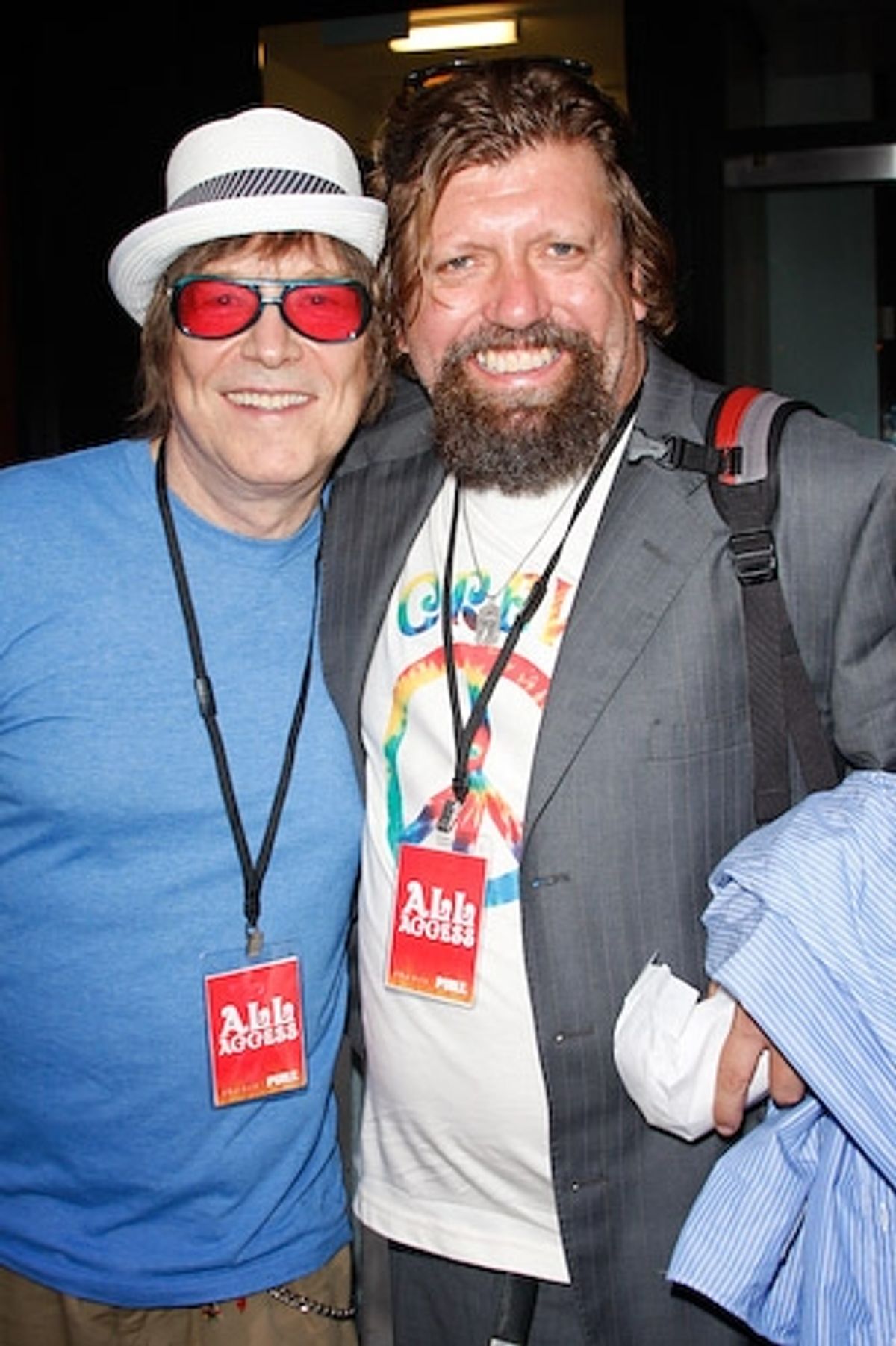 Jim Rado and Oskar Eustis at 