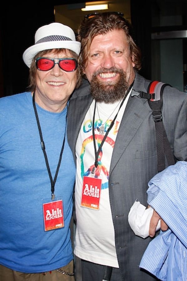 Jim Rado and Oskar Eustis Photo