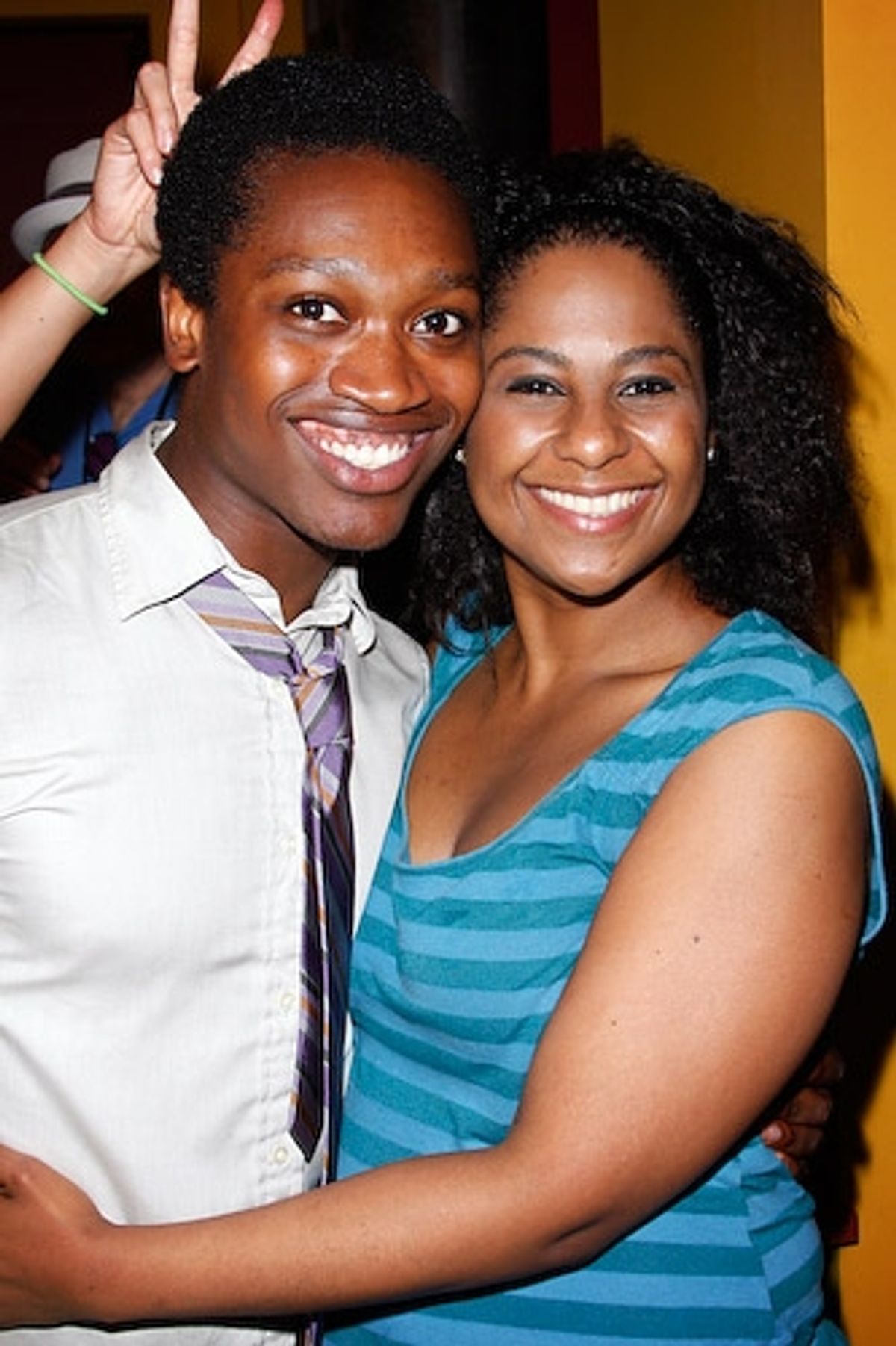 Ato Blankson-Wood and Nicole Lewis at 