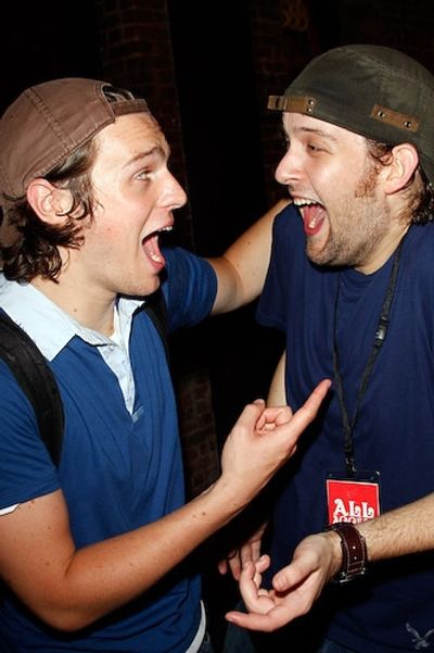 Jonathan Groff and Andrew Kober Photo