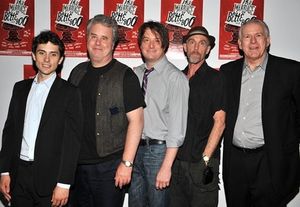 Charles Socarides, Adam LeFevre, Christopher Evan Welch, and John Glover Photo